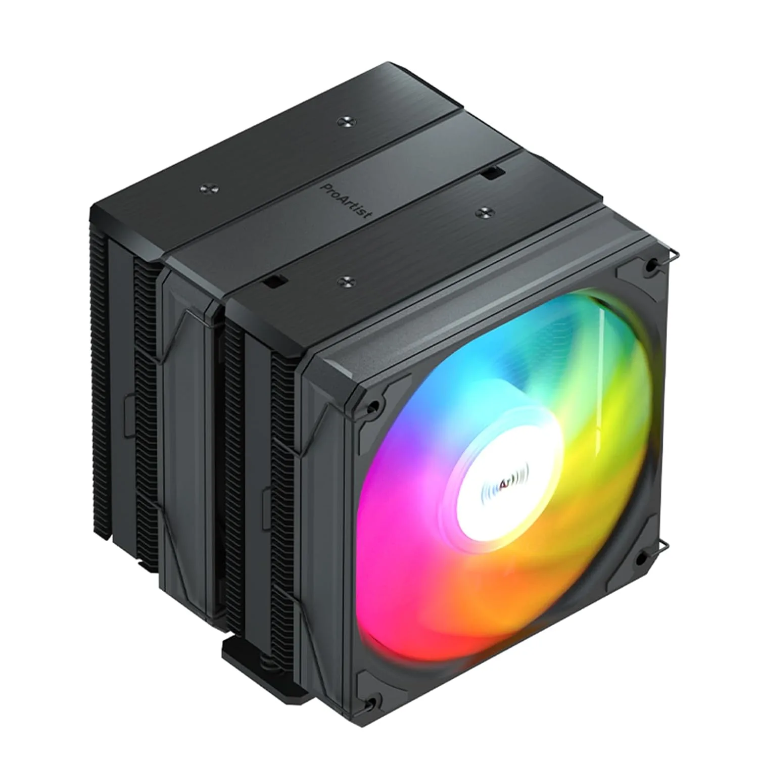 ProArtist E6 Pro Black ARGB Dual Tower CPU Air Cooler, 250W TDP CPU Cooler