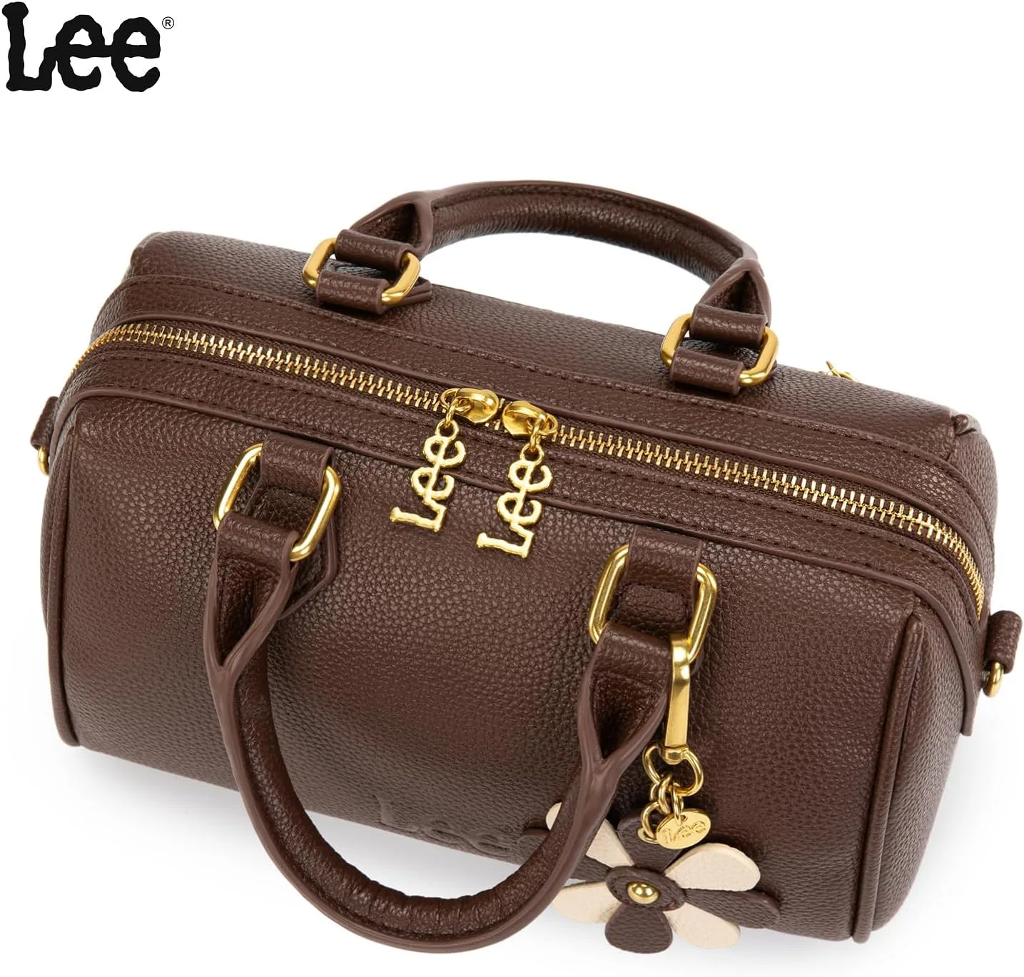 Lee Satchel Purses for Women, Small Top Handle Handbag, Convertible Crossbody Satchel