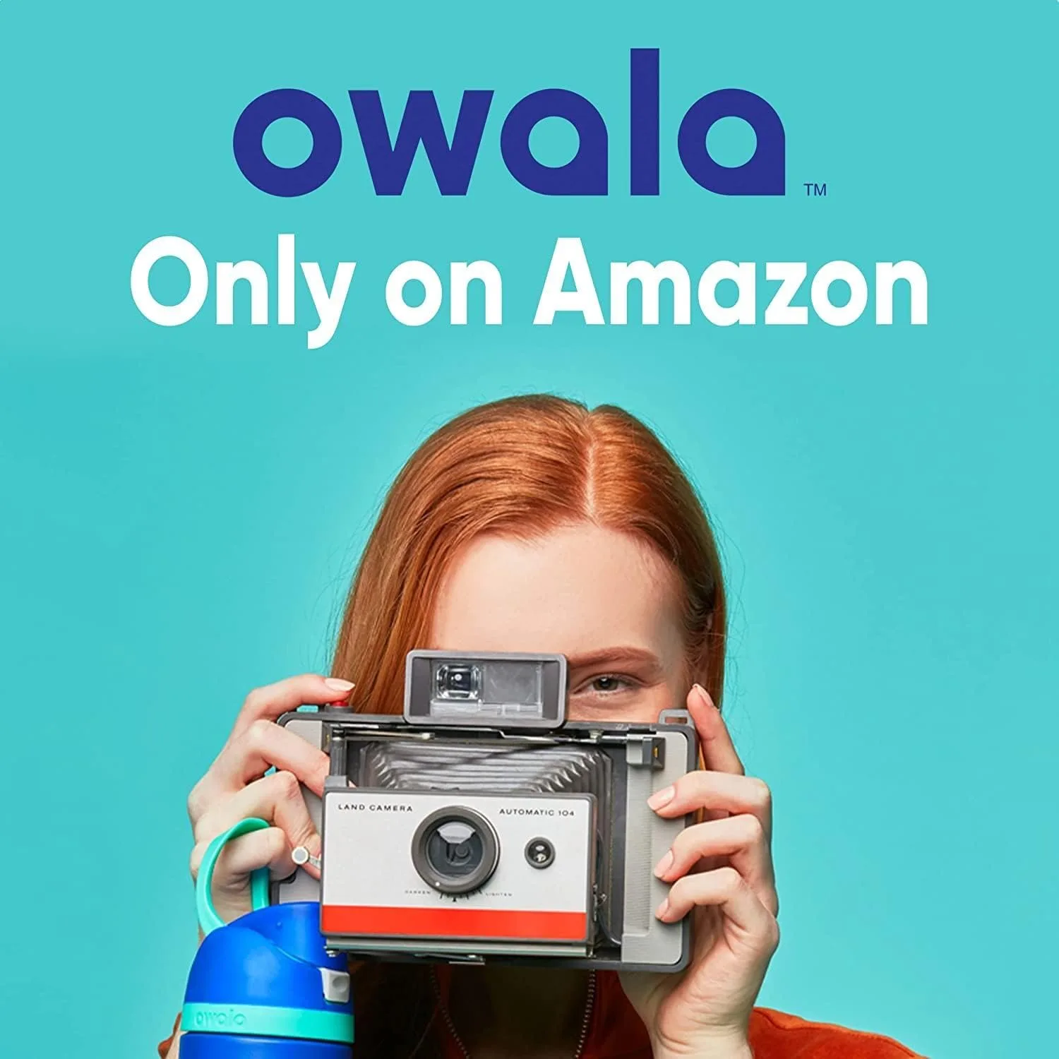 Owala FreeSip Stainless Steel Water Bottle 40 oz Iced Breeze
