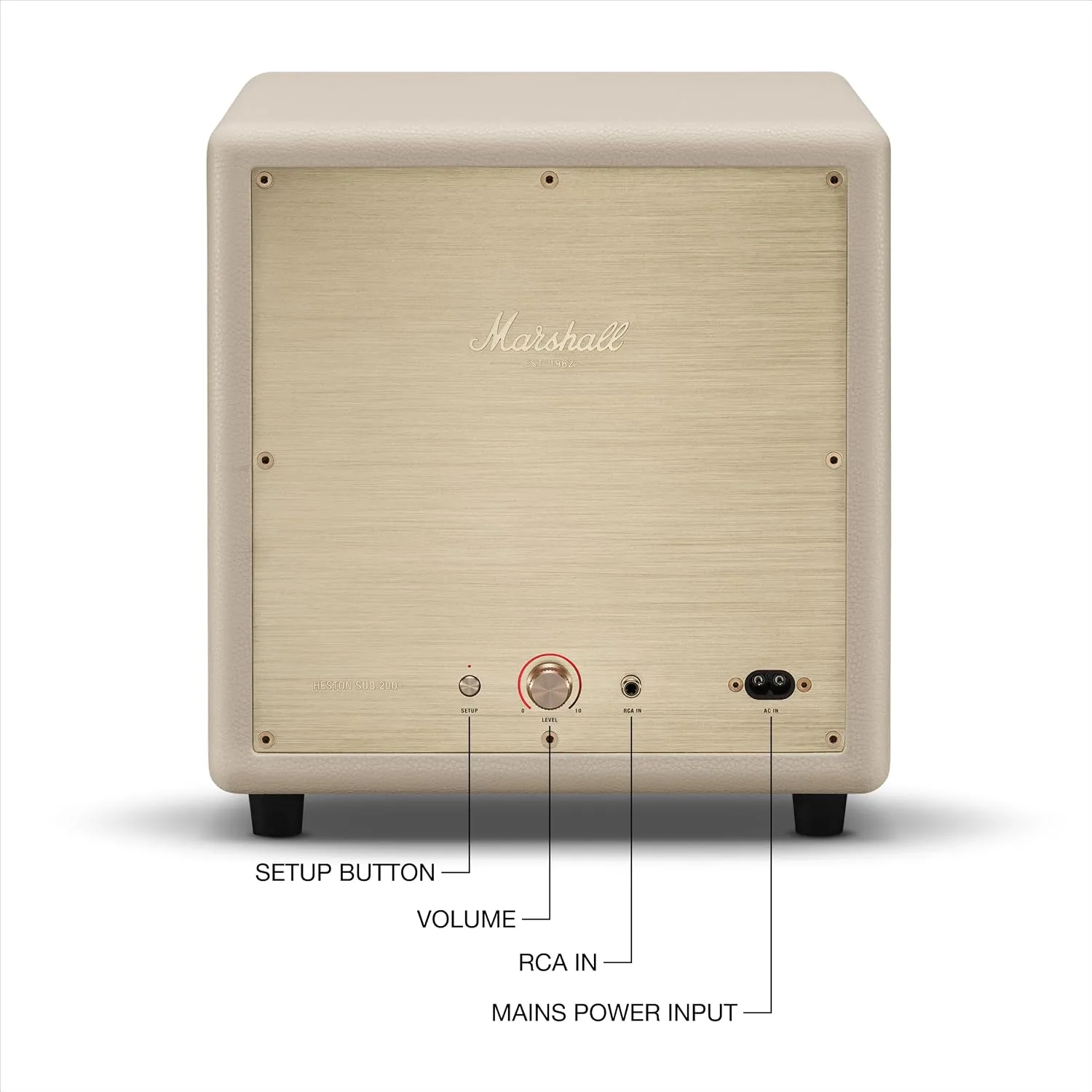 Marshall Heston Sub 200 Subwoofer - Cream