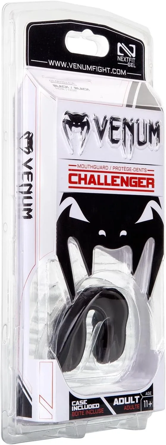 Venum Challenger Mouthguard - Black/Black