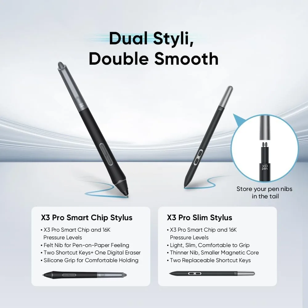 XPPen Artist Ultra 16 4K OLED Touchscreen Drawing Tablet 15.6"