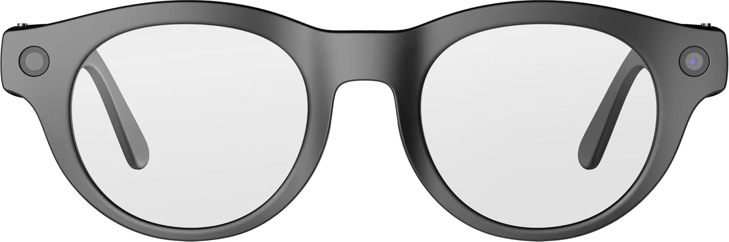HTC Vive Eagle AI Glasses – Pantos Clear Lens, Charcoal Black