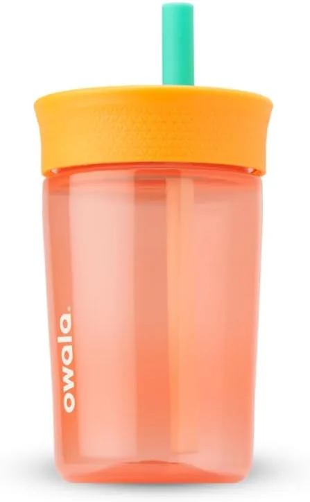 Owala Tumbler Kids Plastic Water Bottle 15 oz Watermelon