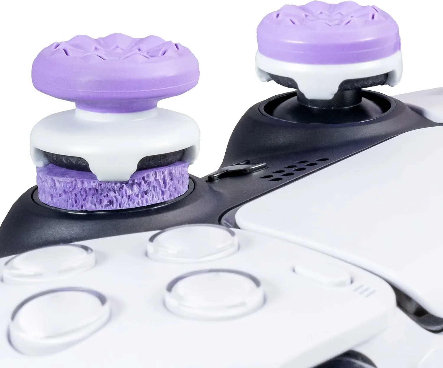 KontrolFreek Aim Boost Kit for PlayStation 5 (PS5) and PlayStation 4 (PS4) Controller | Includes Performance Thumbsticks and Precision Rings | Galaxy Edition