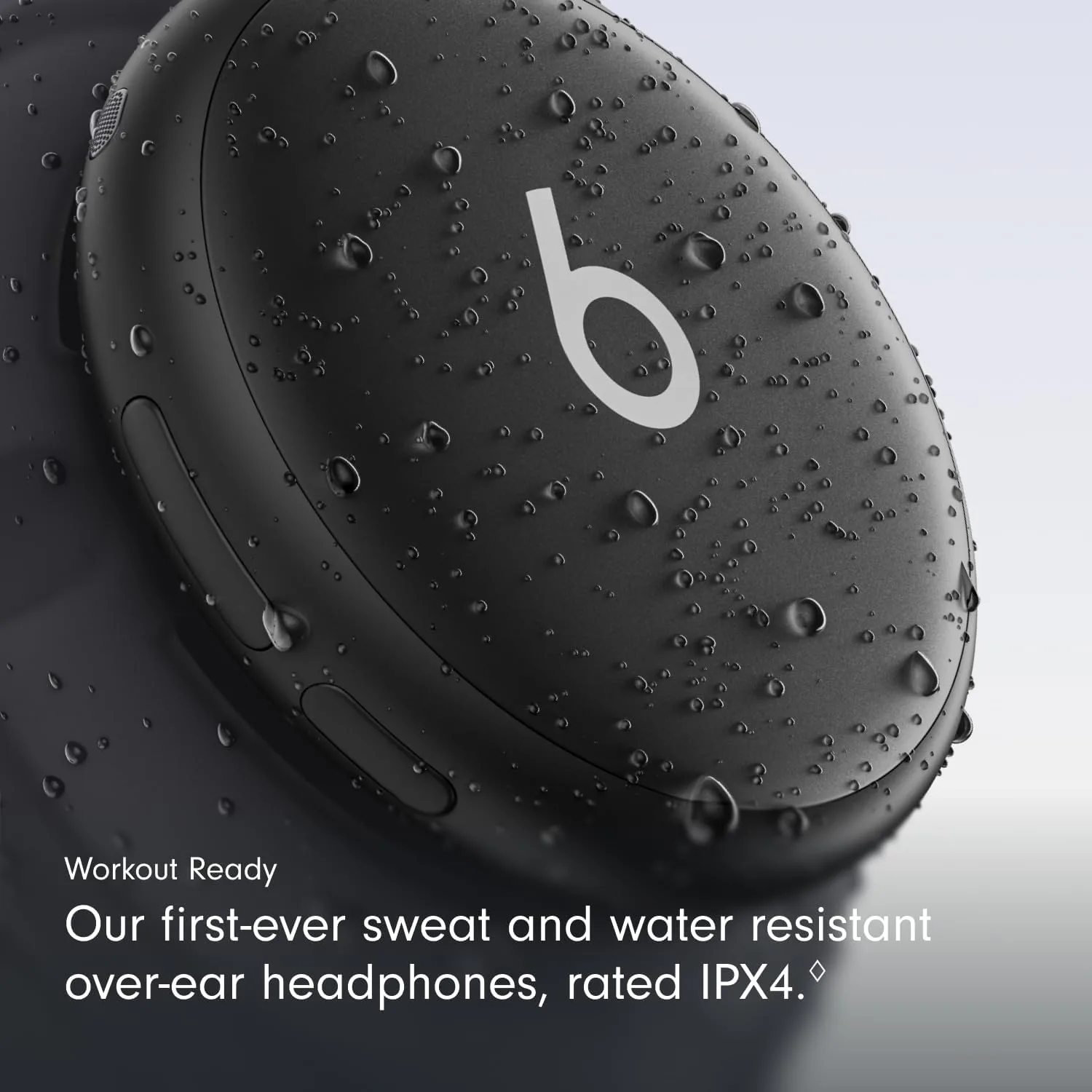 Beats 360 - Black Over-Ear Headphones with Black Performance Knit Cushions