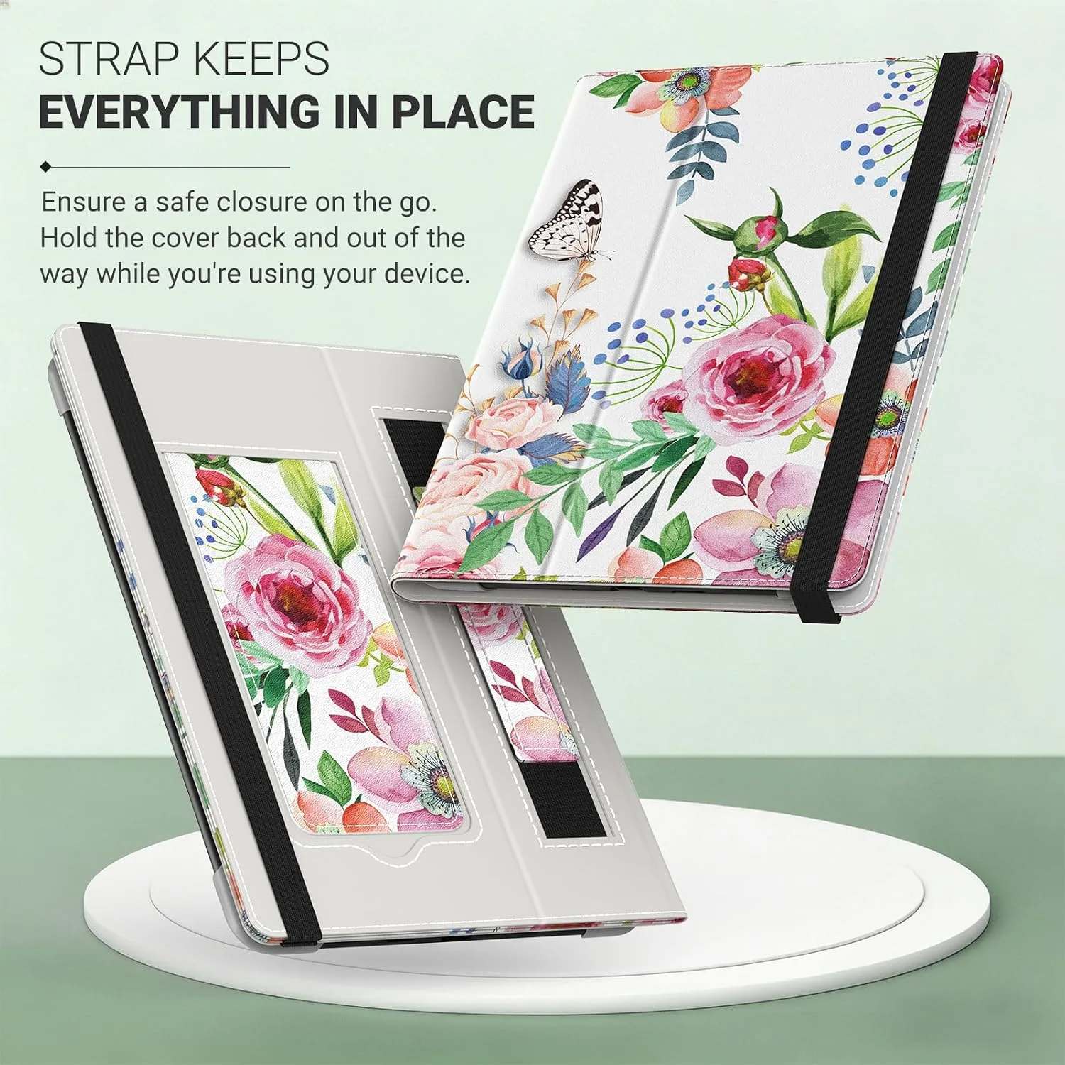 MoKo Universal Case for 6.8,7 Inch Paperwhite eReaders&Tablets,Fragrant