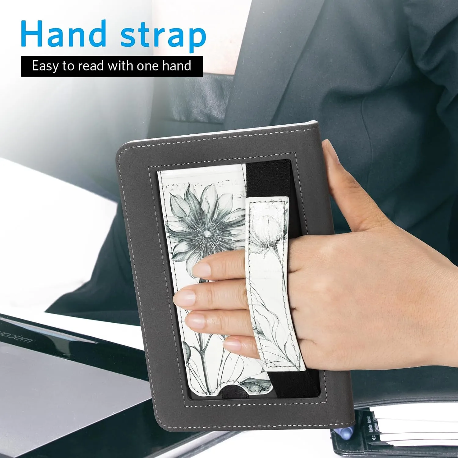 CoBak Case with Stand for for 6" Kindle (2024 & 2022, 11th Gen)