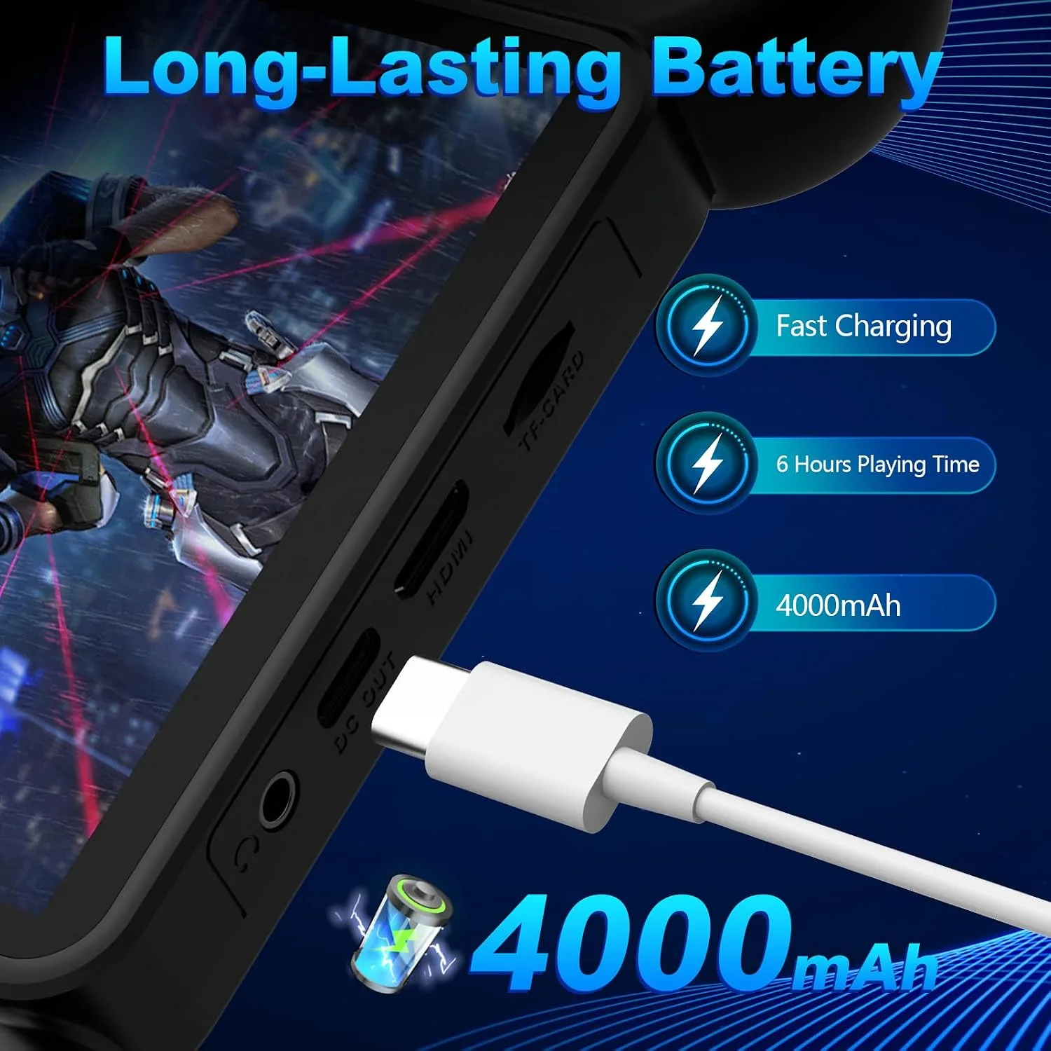 RG43H Pro Retro Handheld Game Console,Dual Game System,Powerful RK3562 Chip