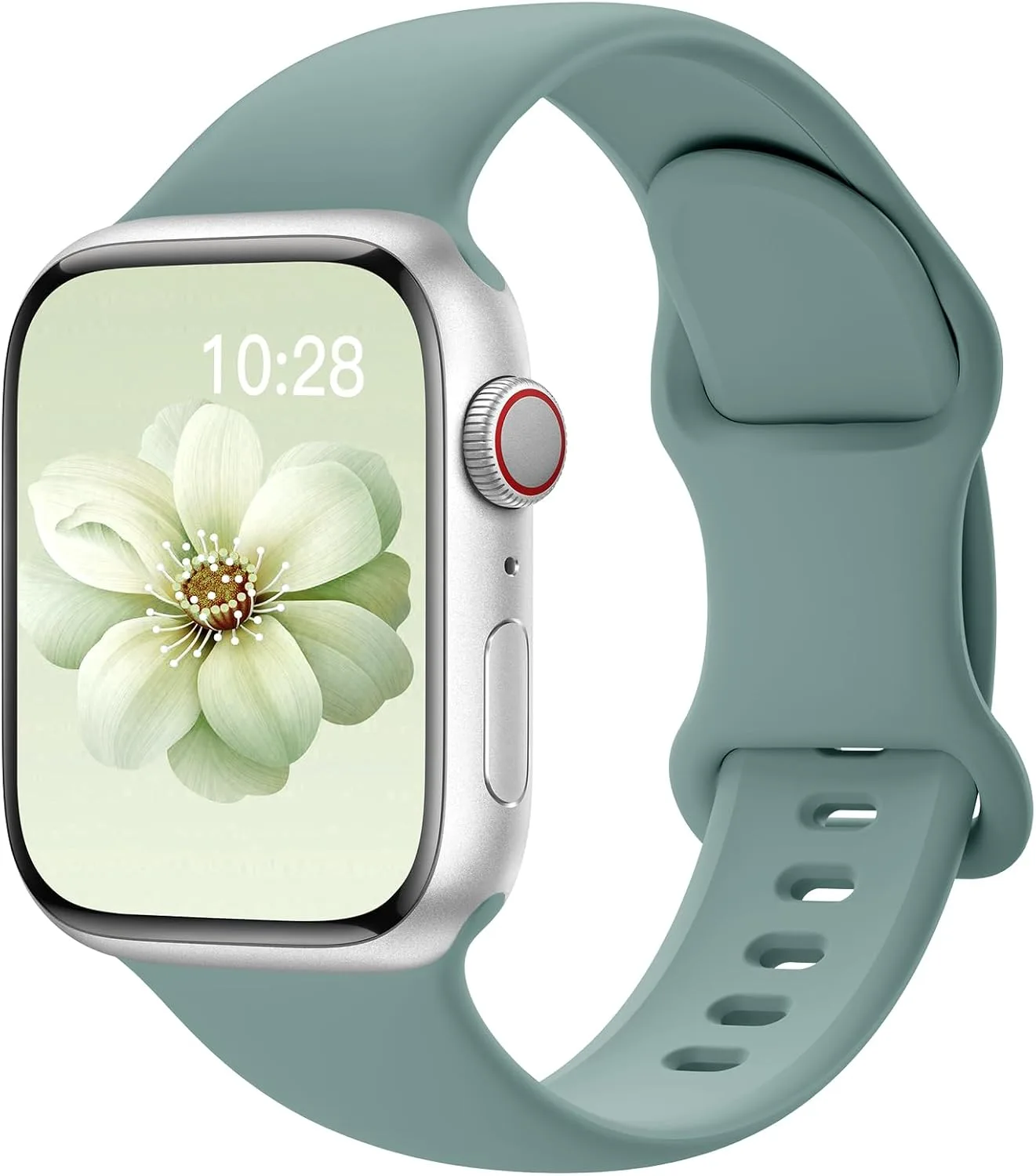 Correa de silicona Sport compatible con Apple Watch Supernana
