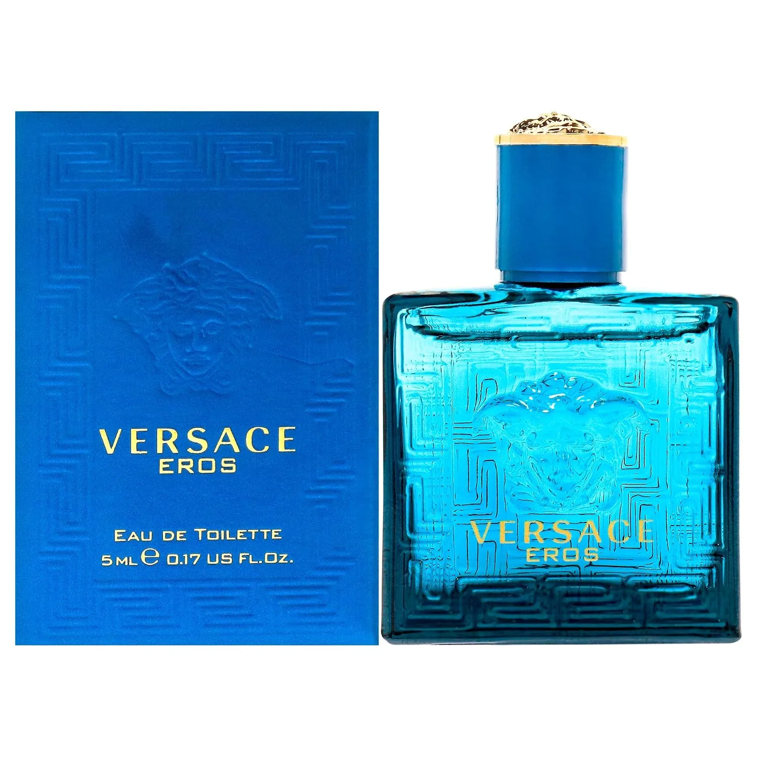 Versace Eros EDT Cologne, 0.17 Ounce