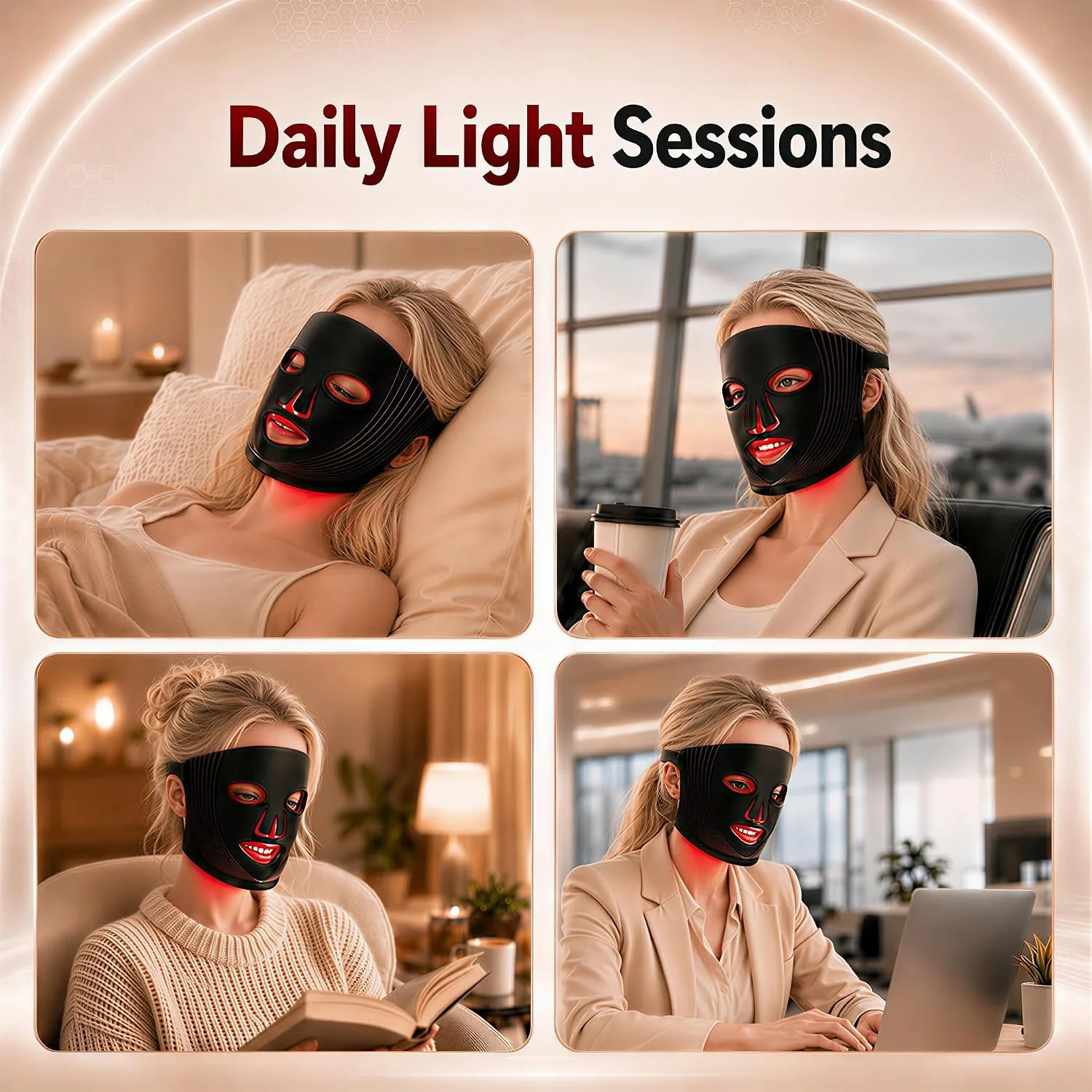FSA Eligible Items List, LED Red Light Therapy for Face Mask