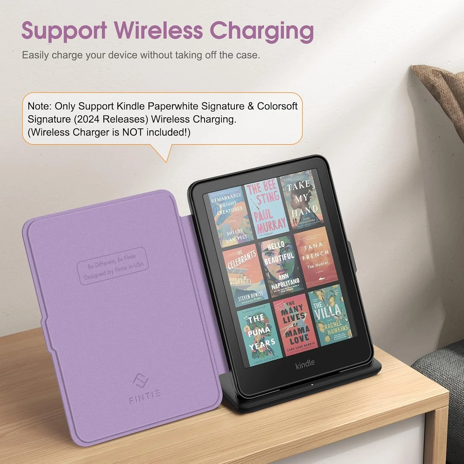 Fintie Slim Case for 7" Kindle Paperwhite 12th Gen 2024 & Kindle Colorsoft