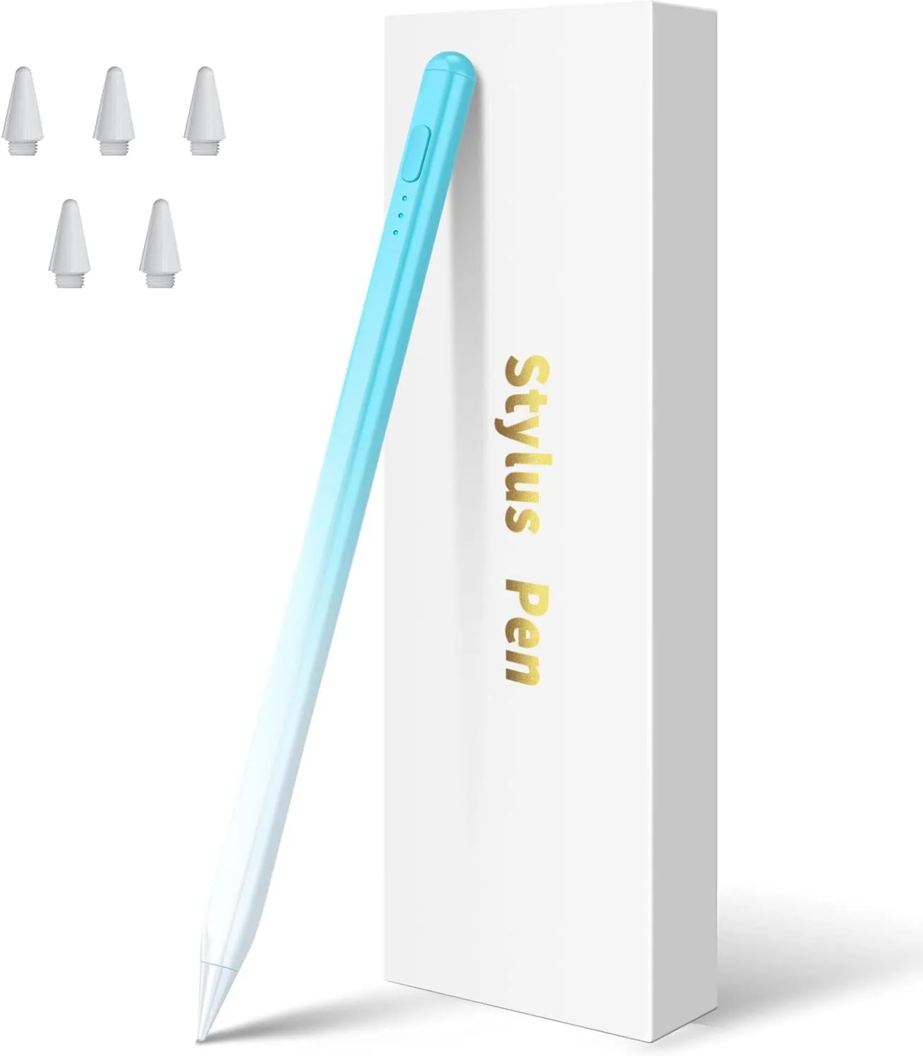 Lápiz Stylus Worktisky para iPad 11/10/9 generación compatible con iPad Pro y Air