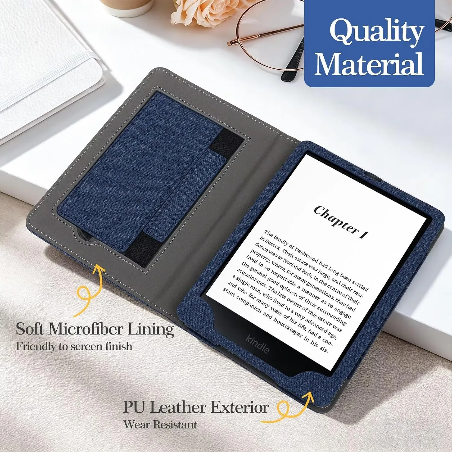 Case for 7"/6.8" Kindle Paperwhite 12/11th Generation 2024 2021