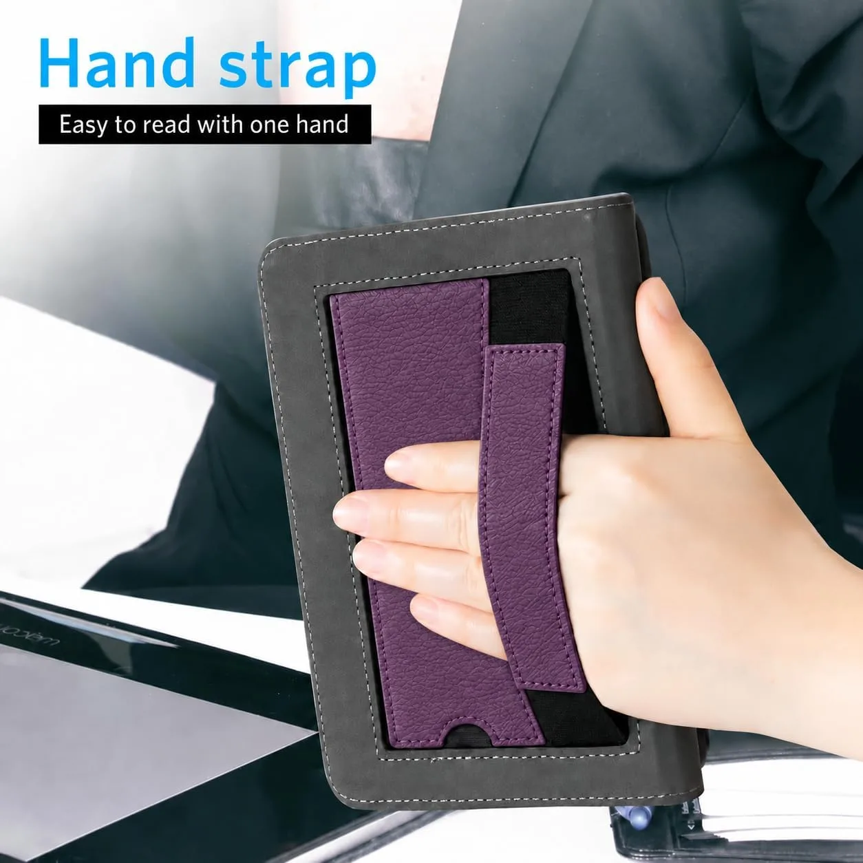 CoBak 6 Inch Case with Stand, not for iPad(A0J28), English Violet
