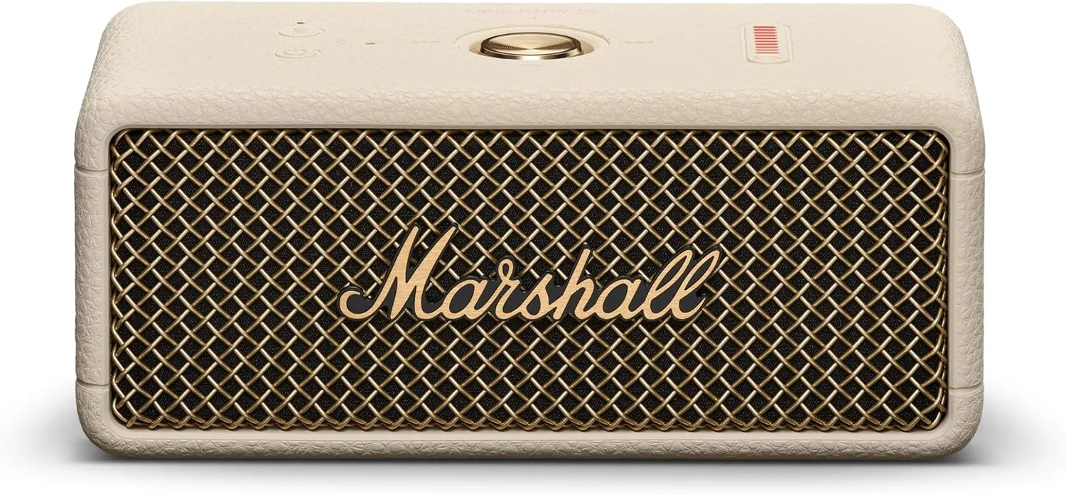 Marshall Emberton III Portable Bluetooth Waterproof Speaker - Cream