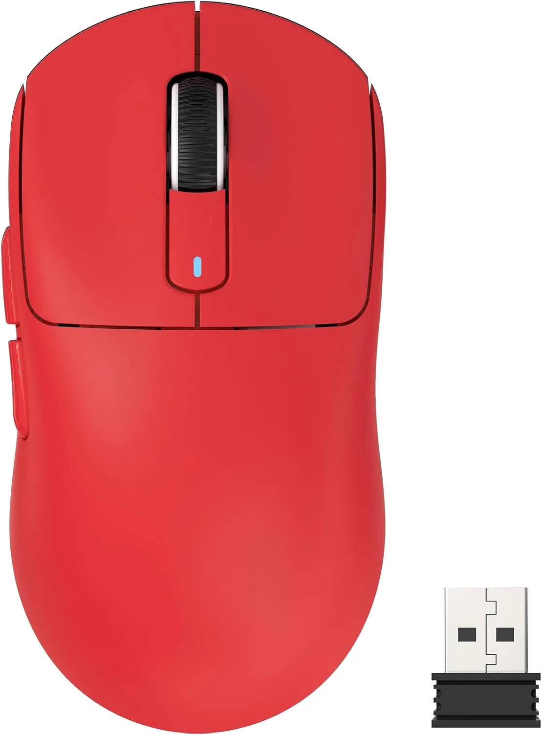 Mouse Gamer Attack Shark X3 inalámbrico rojo 26K DPI