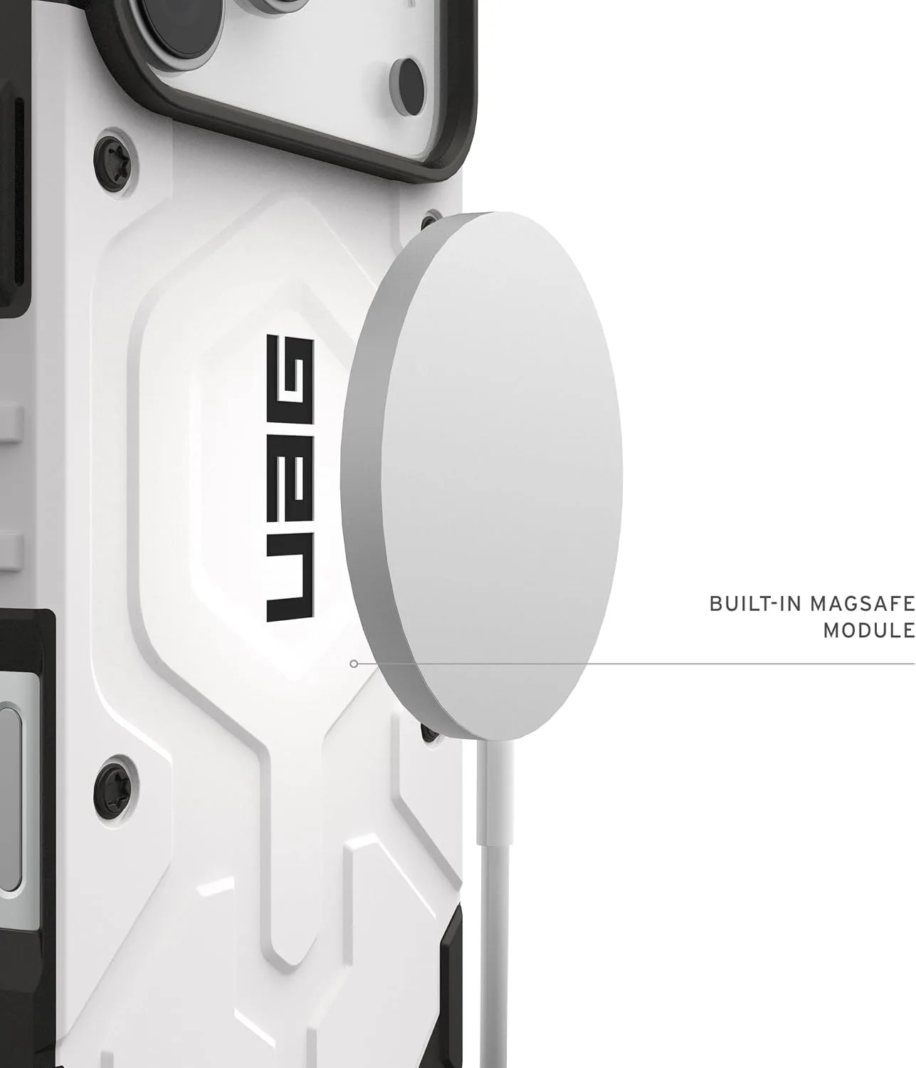 UAG Pathfinder for iPhone 18 Pro Max Case/iPhone 17 Pro Max, White