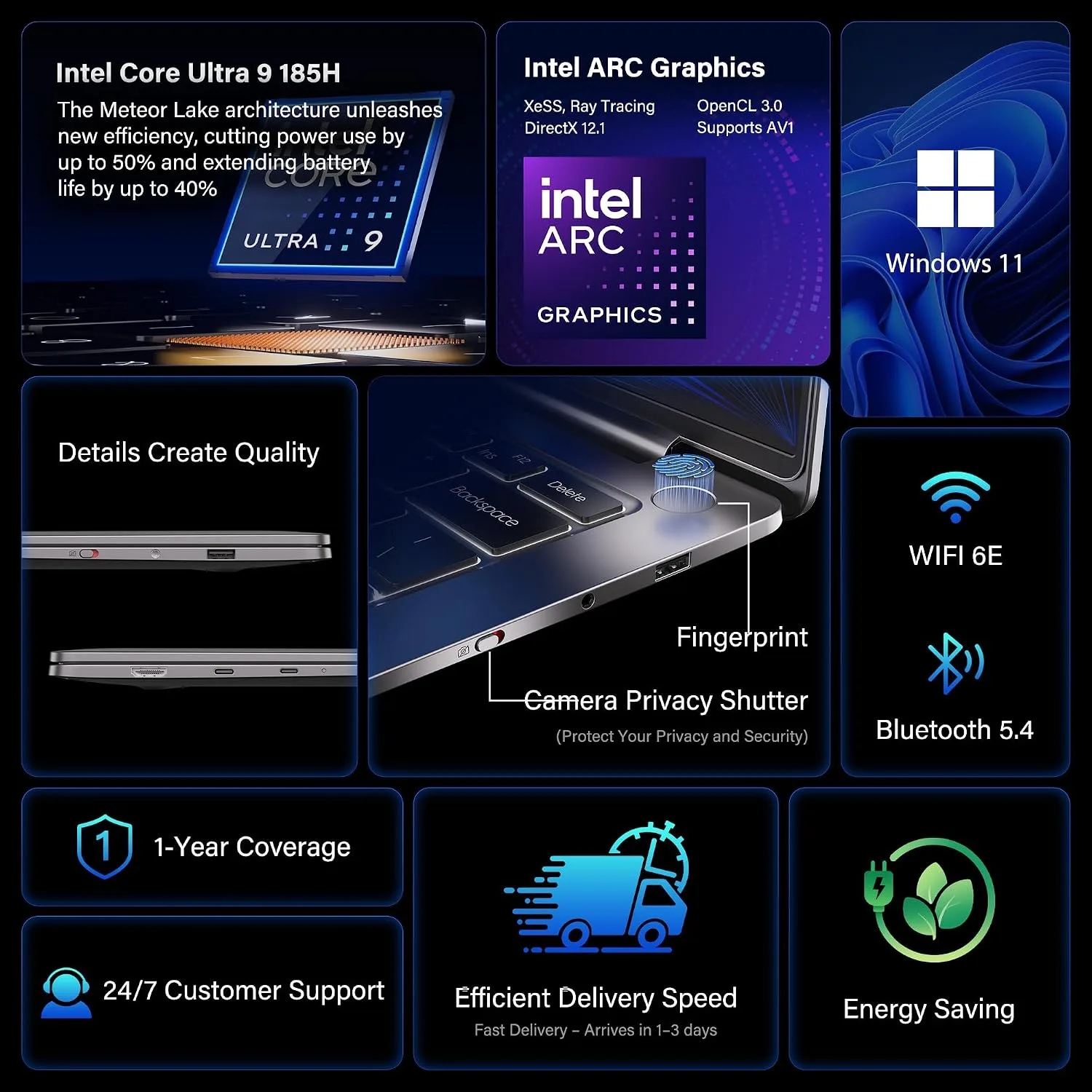 GEEKOM GeekBook X14 Pro Laptop, 2.2 lb Ultra Thin 14" 2.8K OLED Notebook
