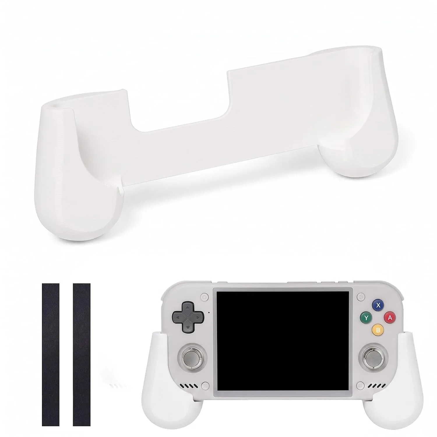 Grip for Retroid Pocket Nova, Ergonomic Hand Feel,Game Console，white