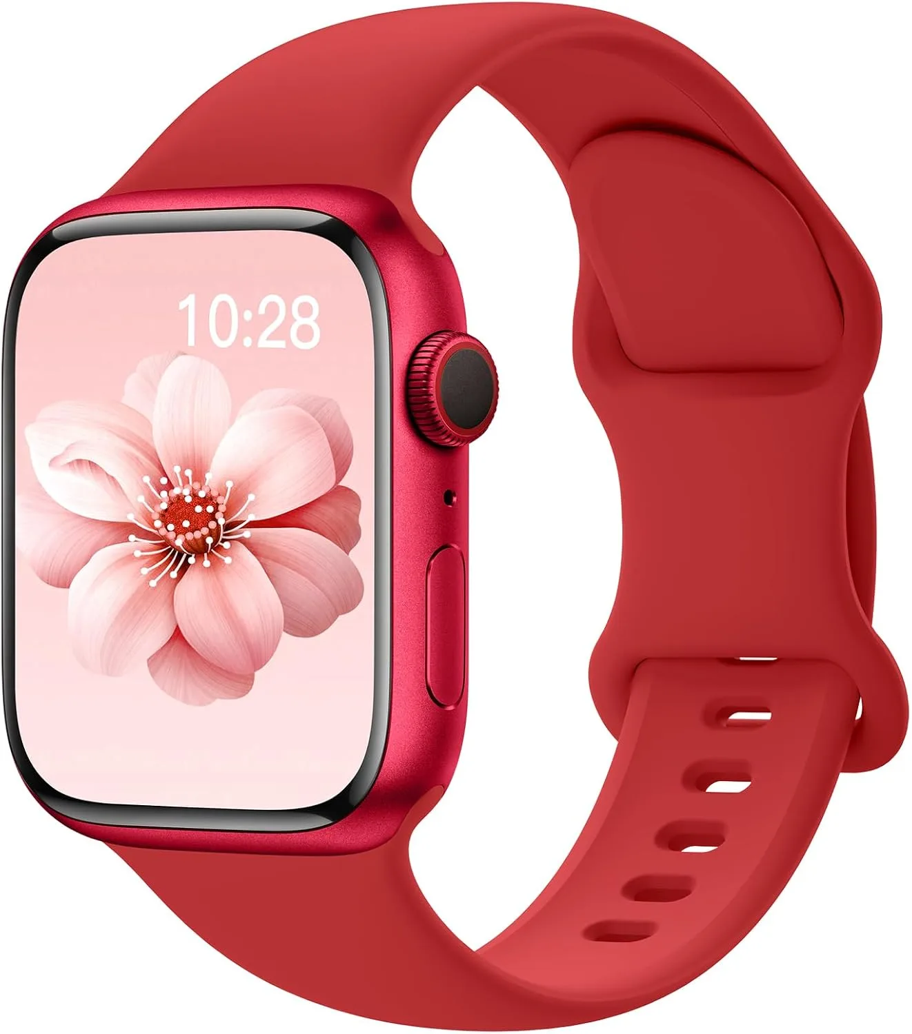 Correa de silicona Sport compatible con Apple Watch Supernana