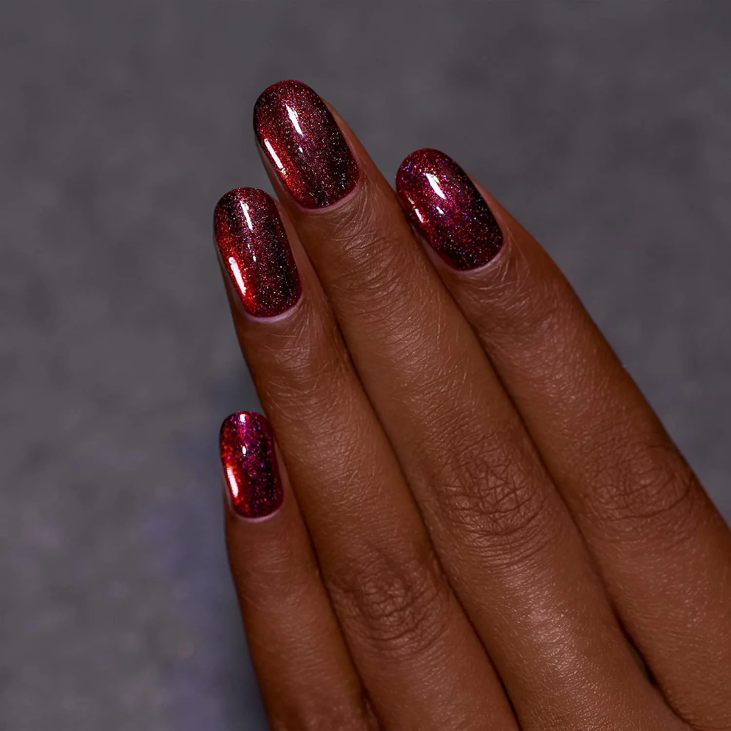 ILNP Carrie - Blood Red Holographic Nail Polish