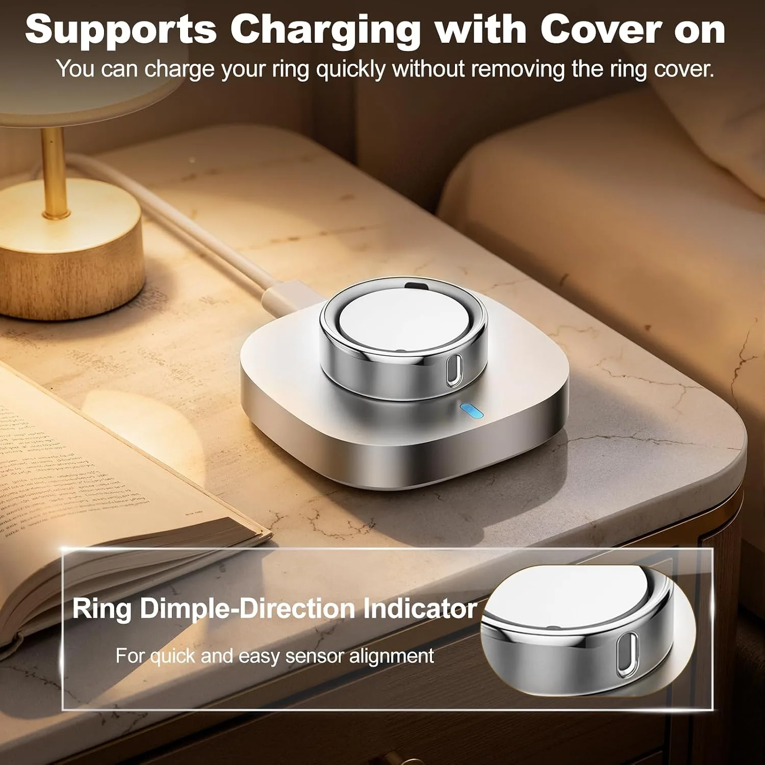 4 Pack Upgraded Ring Covers Compatible with Oura Ring Gen 4/Gen 3 Size 11