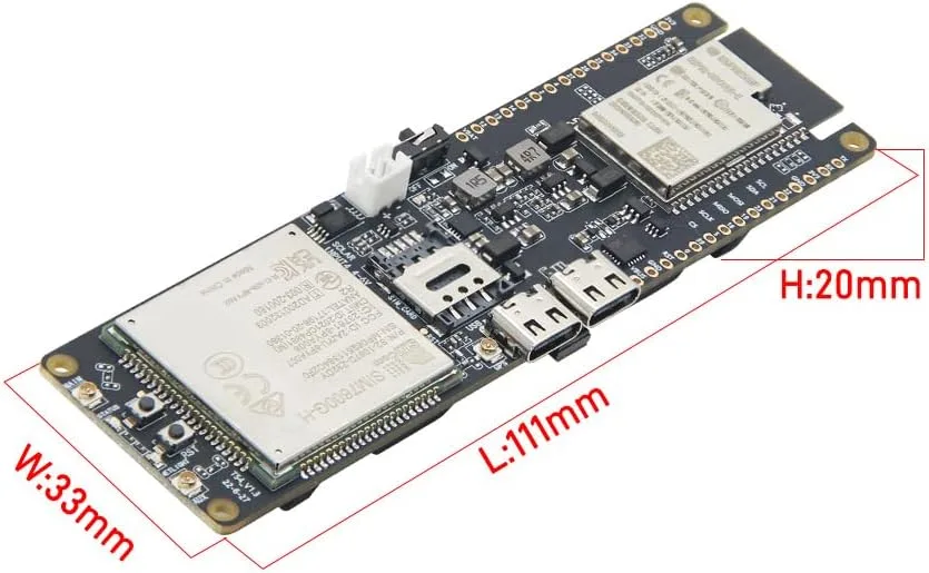 LILYGO T-SIM7600G-H 16MB ESP32-WROVER Solar Charge ESP32 TTGO Development Board