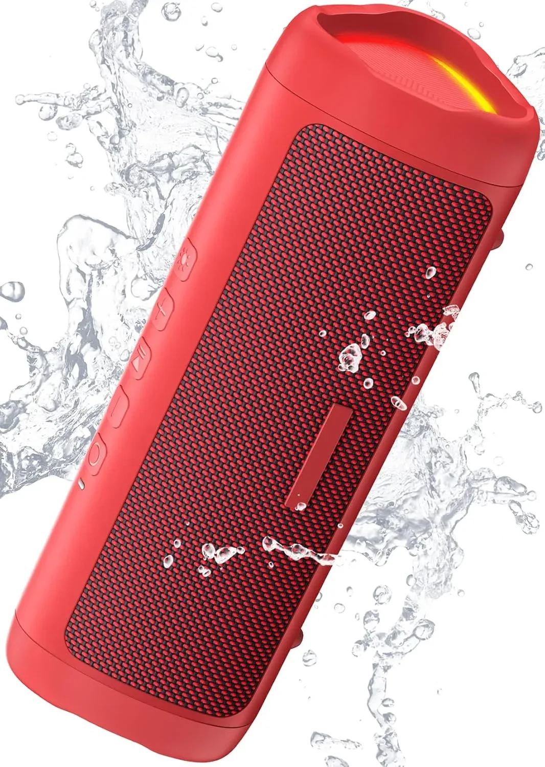 Parlante portátil Bluetooth BolaButty 20W IPX5 rojo