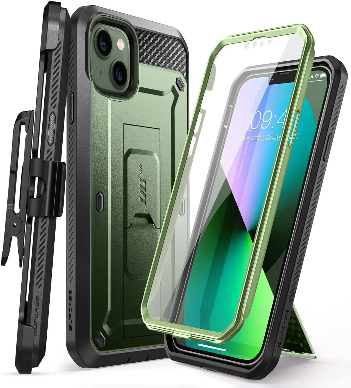 Carcasa Supcase Guldan para iPhone 13 6.1 pulgadas con protector de pantalla