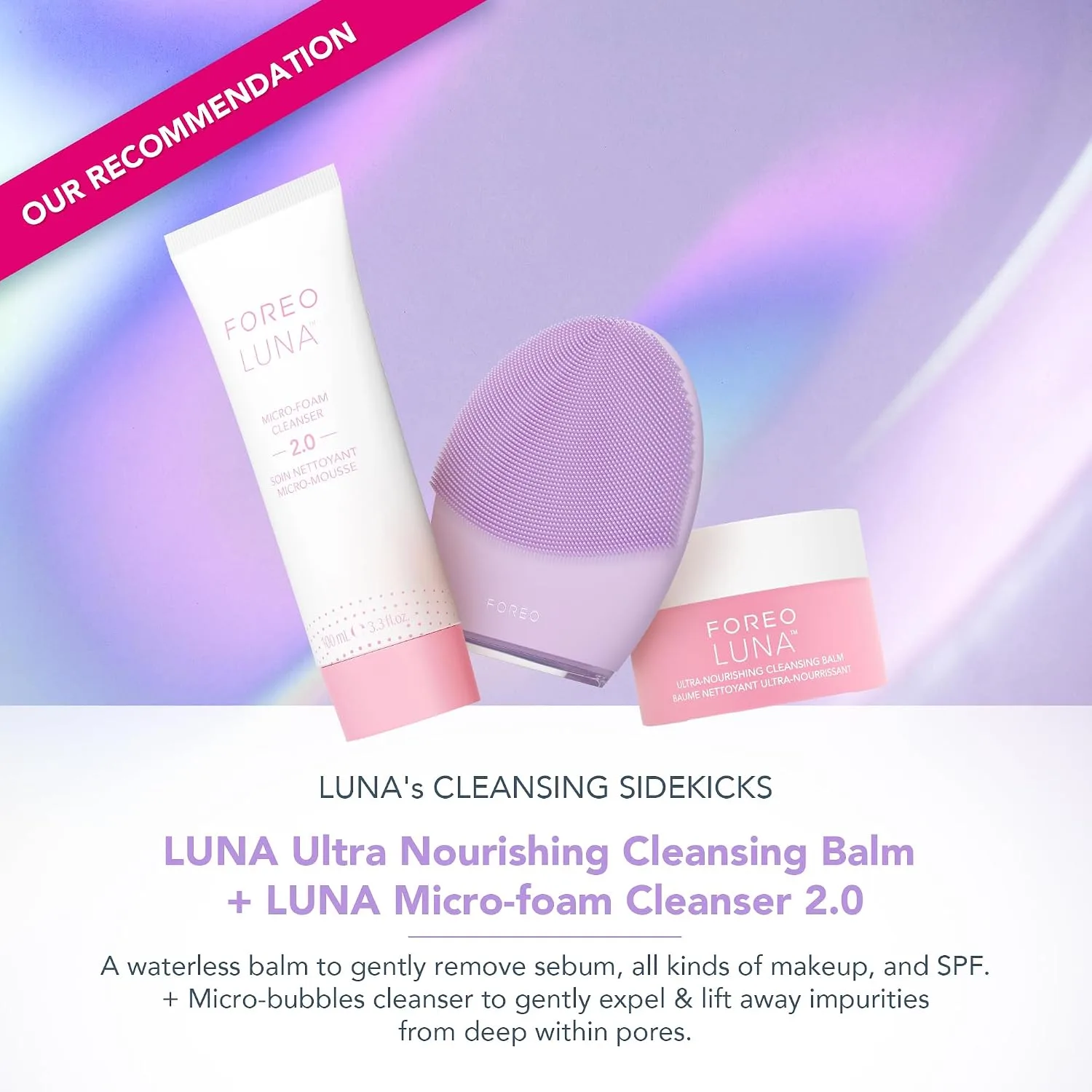 FOREO Luna 4 Facial Cleansing Brush - Firming Face Massager