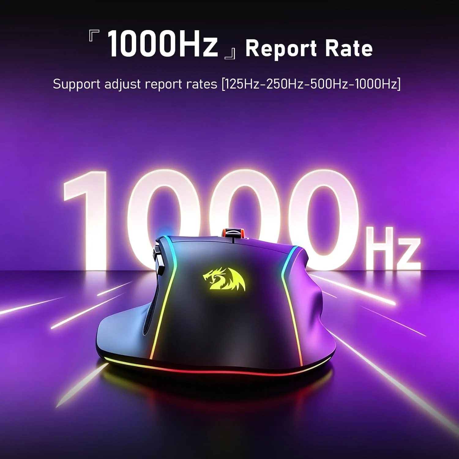 Redragon M729 Wireless Bluetooth Gaming Mouse 24000DPI with Pro Software