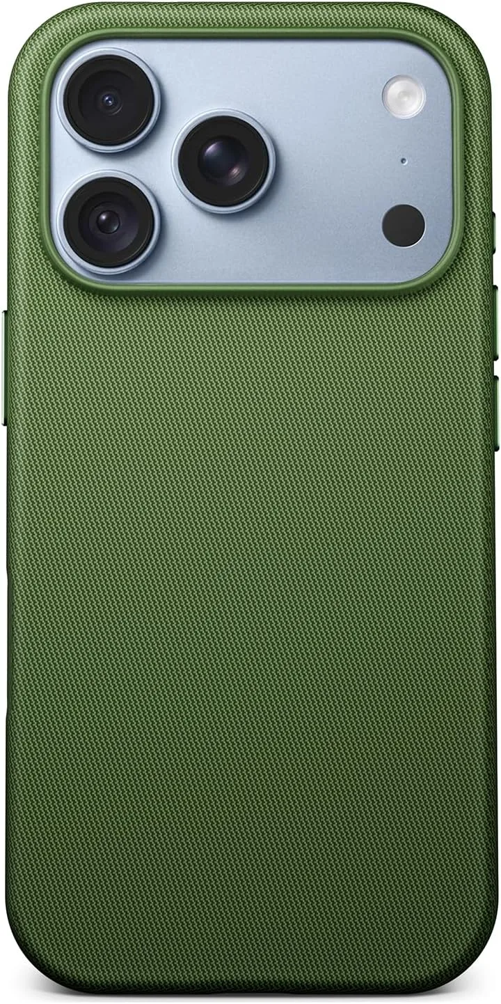 Mkeke for iPhone 18 Pro Max Case Techwoven Green