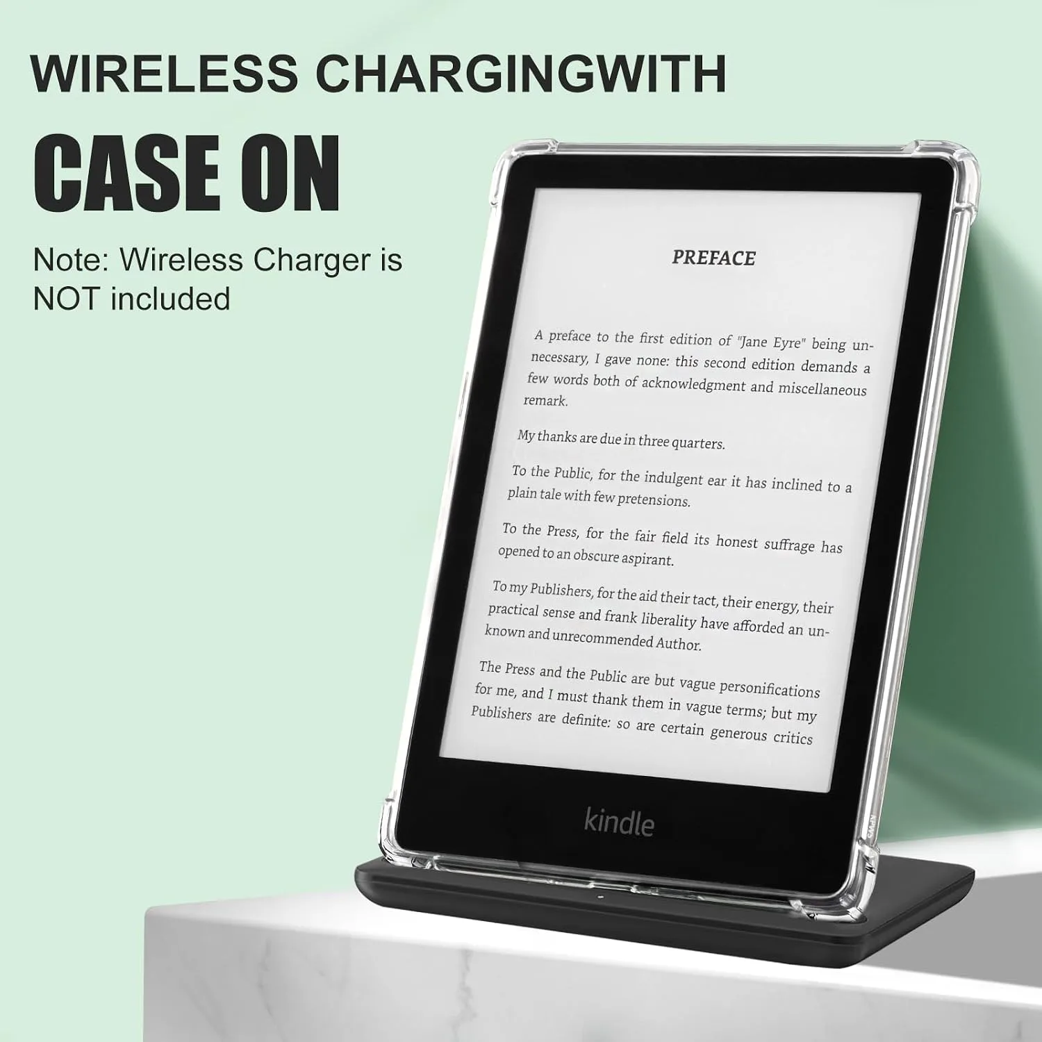 iDLEHANDS Clear Case for 6" Kindle 2024 and 2022 (11 Generation)