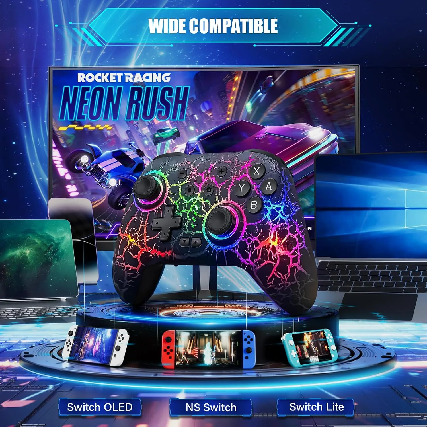Switch Controller for Nitendo Switch/Switch 2/Switch Lite/Switch OLED