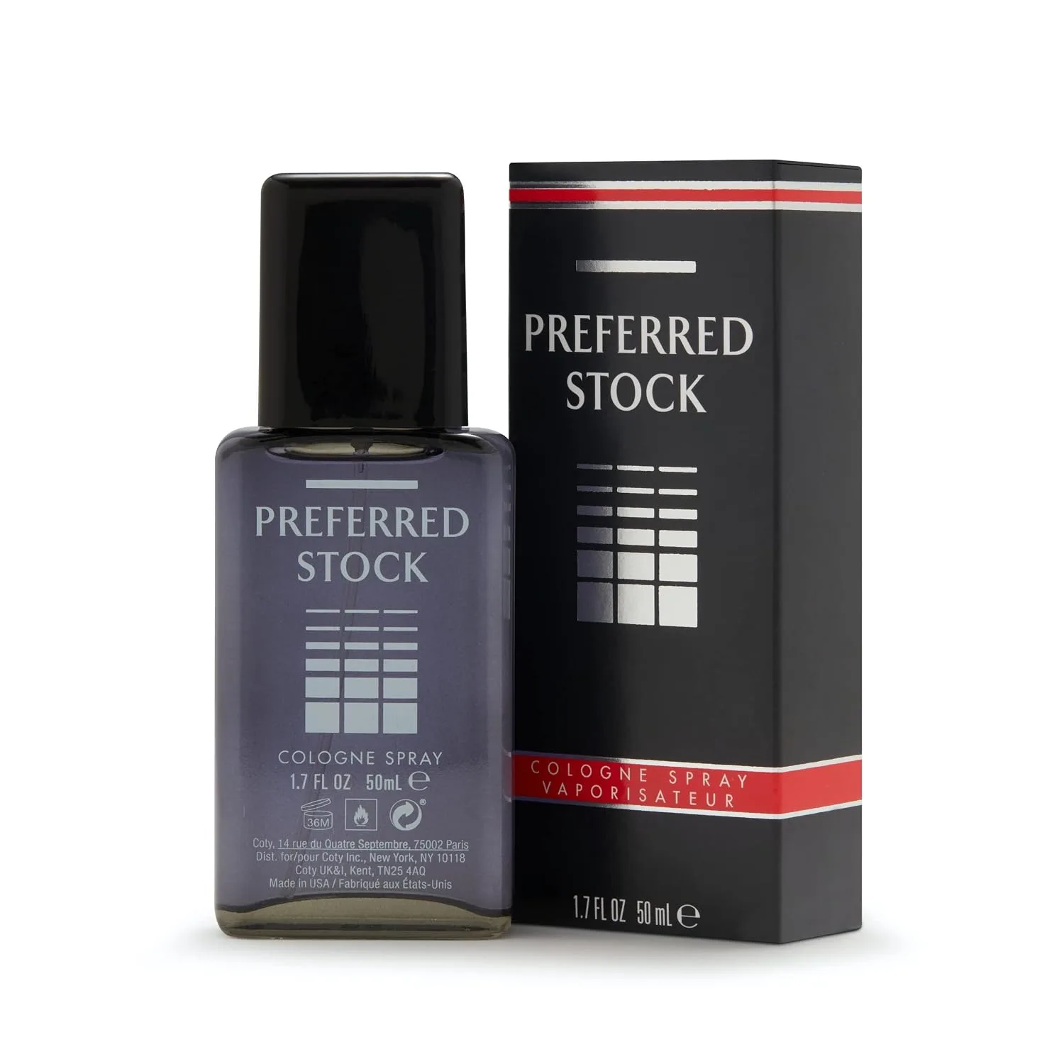 Stetson Preferred Stock Cologne for Men, Sophisticated Perfume, 1.7 Fl Oz