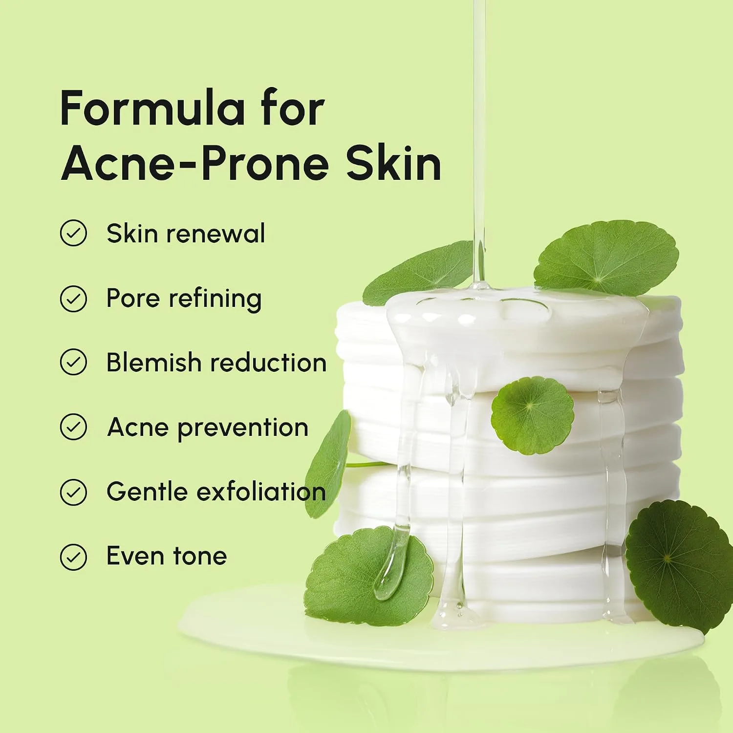 MAREE Blemish Toner Pads - Salicylic Acid Pads for Toning Exfoliating 90 Ct