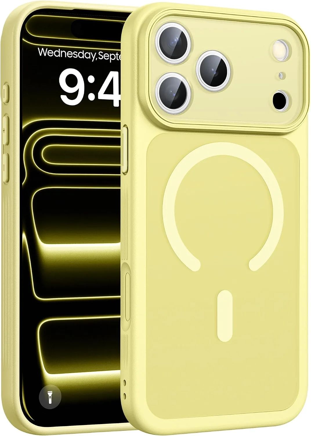 for iPhone 17 Pro Max Case Yellow