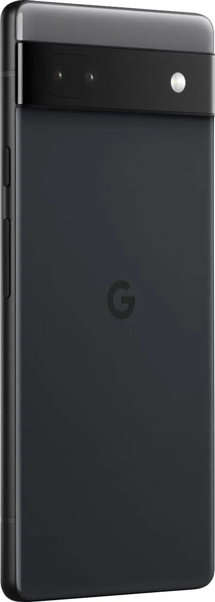 Google Pixel 6A 5G, 128GB + 6GB RAM, Charcoal - Unlocked (GSM Only) (International Version) (Renewed)