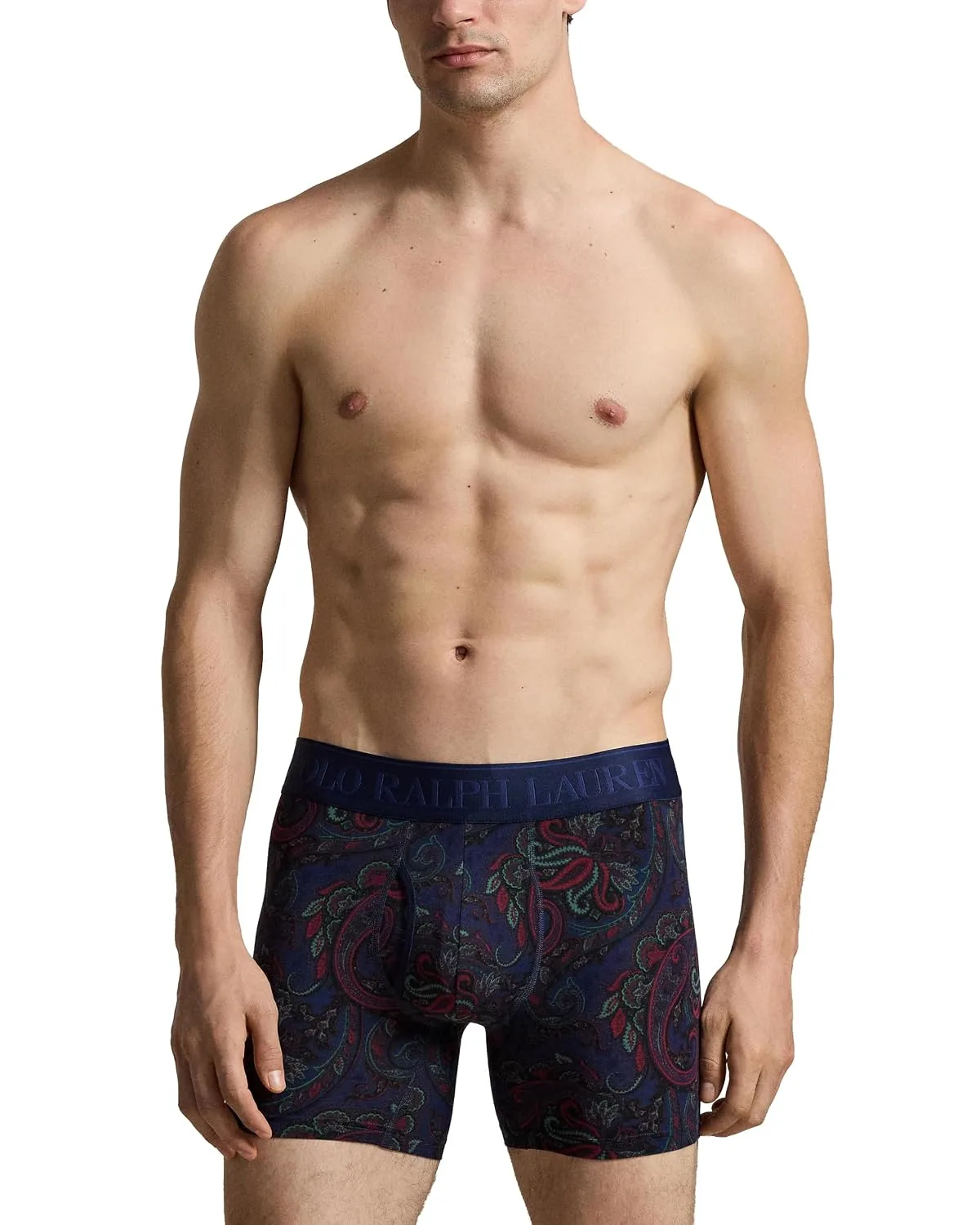 POLO RALPH LAUREN Men's Underwear Boxer Briefs Pack, 3-Pack, 4D Flex Cooling Microfiber Underwear, Wicking Boxer Briefs