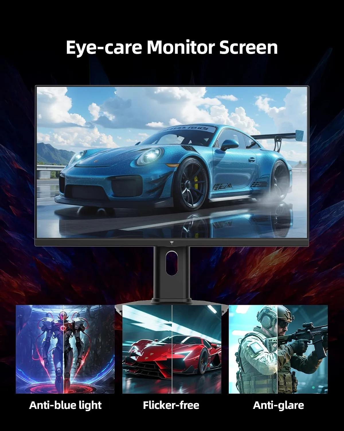KTC 24.5 Inch 300Hz Gaming Monitor, 240Hz 1080P Monitor Fast IPS, H25Y7