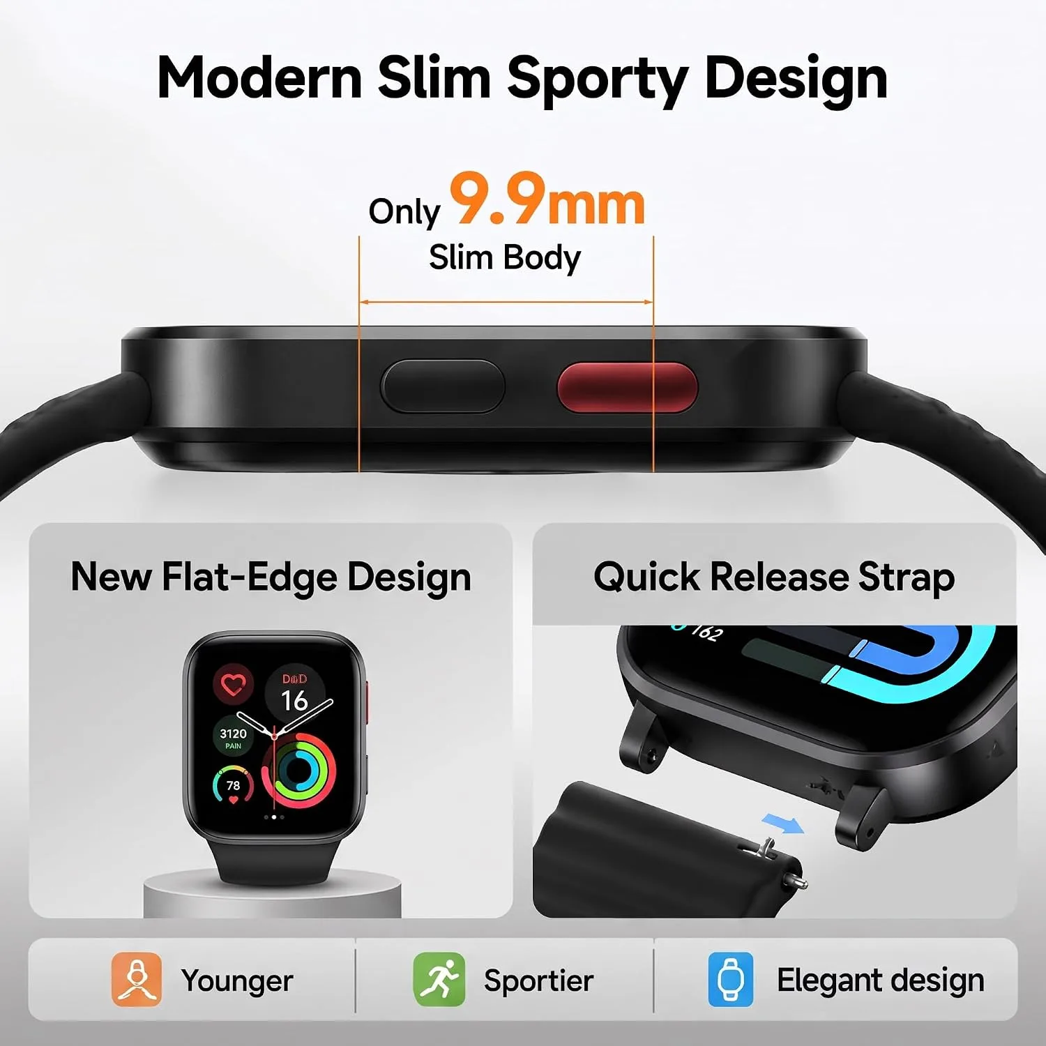 Xiaomi REDMI Watch 6 Lite Smart Watch Black