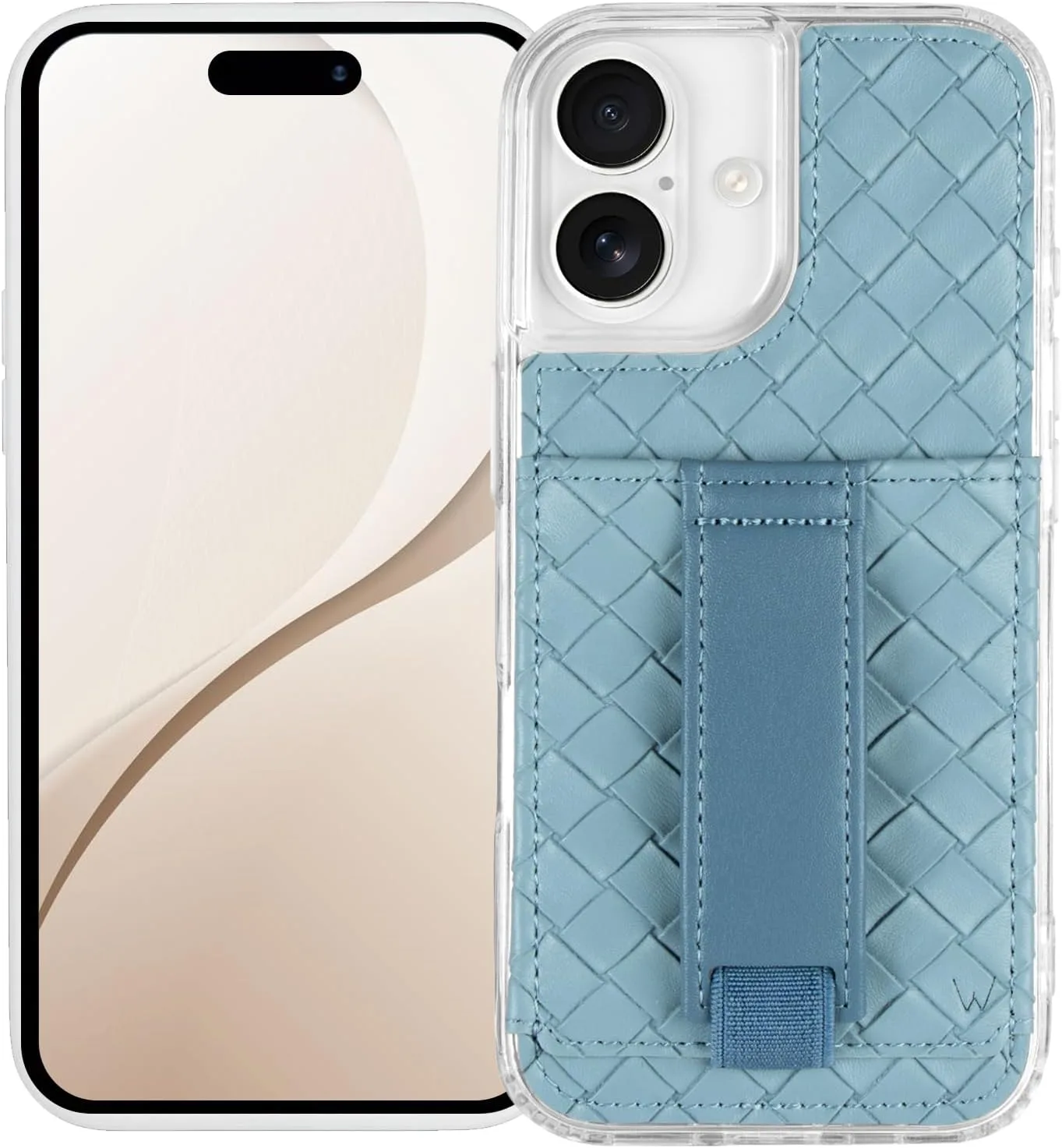 Walli Cases Wallet Phone Case for iPhone 17, Card Holder Kickstand