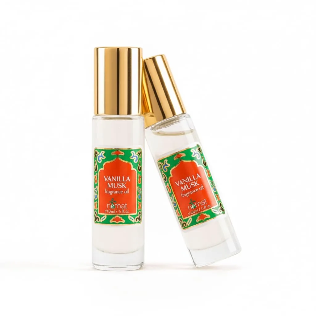 Nemat Vanilla Musk Perfume Oil Roll-On 2-Pack, 10 ml