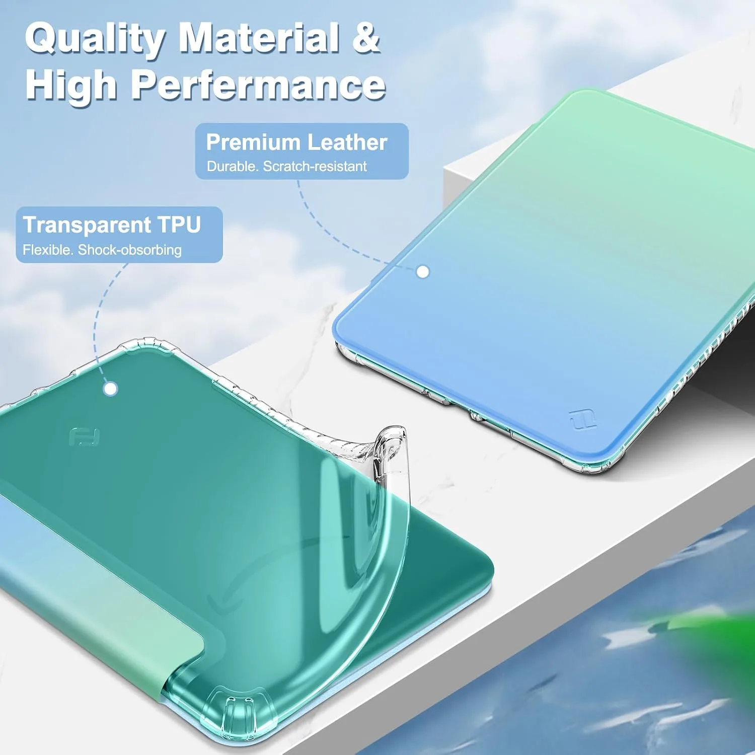 Fintie Clear Case for 7" Kindle Paperwhite 12th Gen 2024 & Kindle Colorsoft