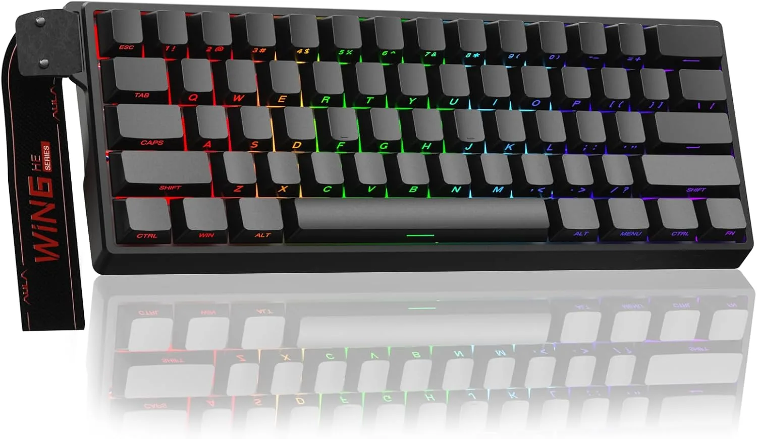 Teclado Gamer Corbobo Aula WIN60 HE 60% Mecánico con Switch Magnético Hot Swappable RGB