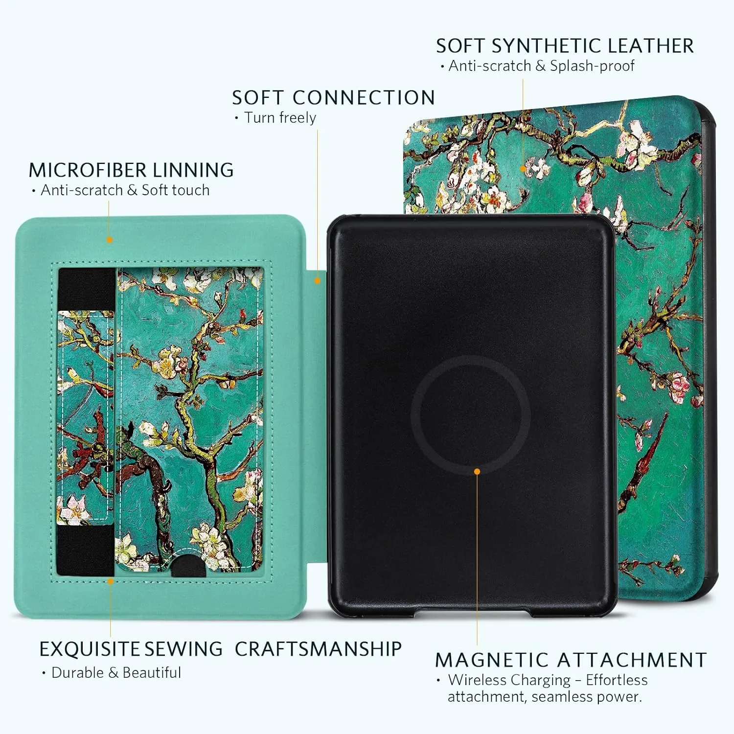 CoBak Case for 7" Kindle Paperwhite 12th Gen 2024 and Kindle Colorsoft