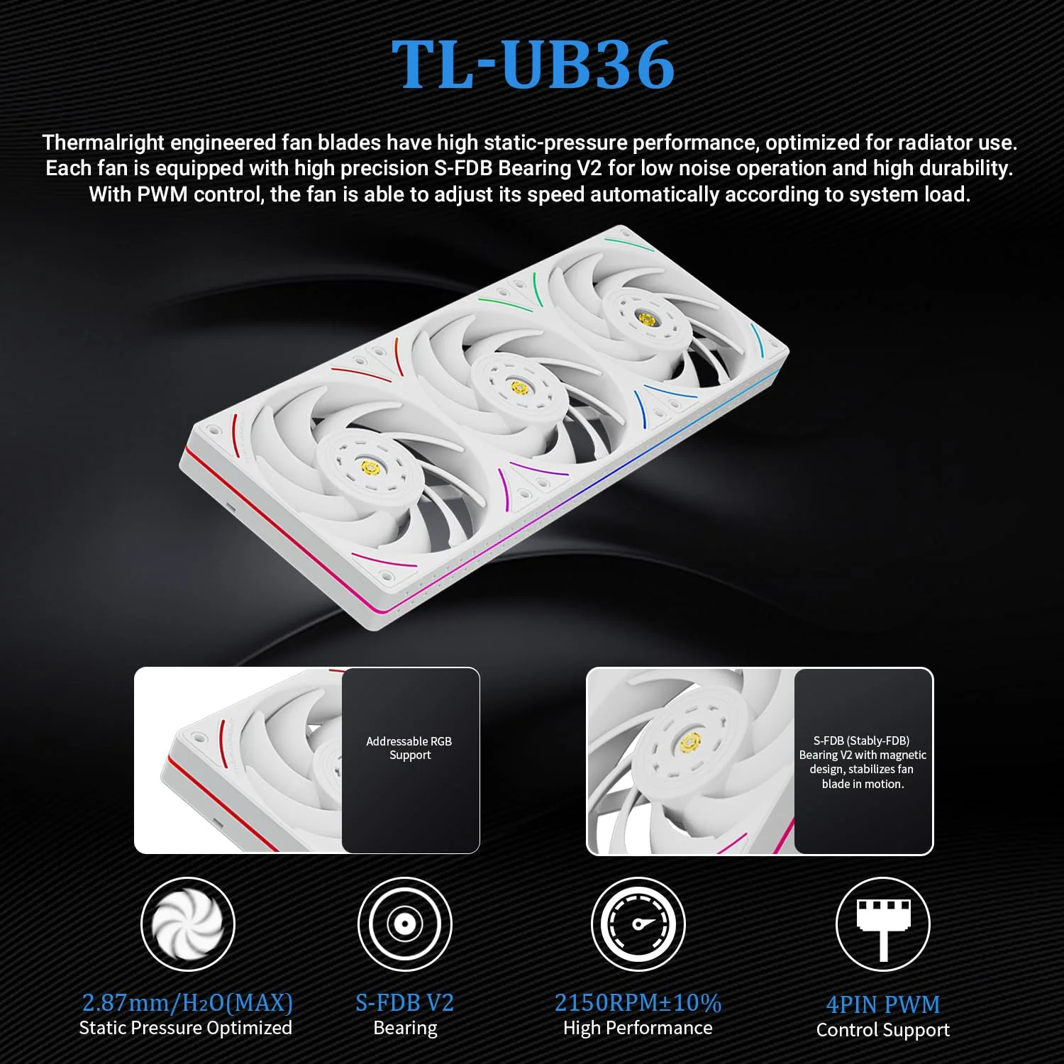 Thermalrlght Wonder Vision 360 UB ARGB White CPU Water Cooler,CPU Water Cooling System,6.67inch Curved Screen with 2400x1080 Resolution,for AM4/AM5,LGA1851/1700,7:3 Visual Scale Screen Ratio for 3D