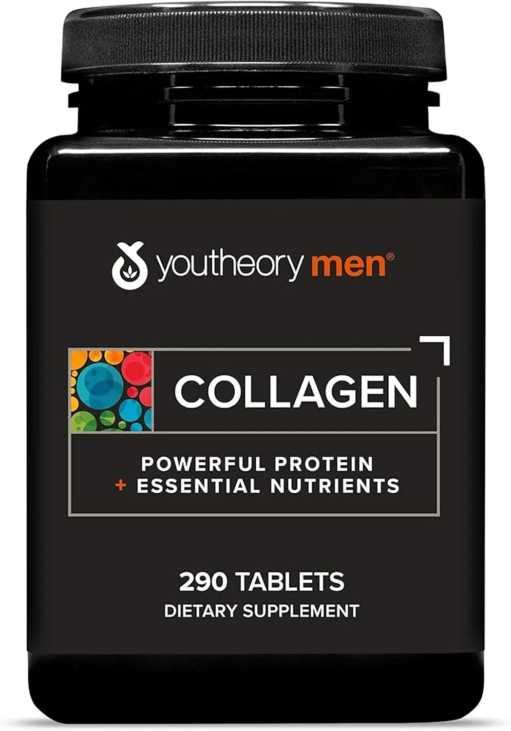 Youtheory Men's Collagen, 5,000 mg, 290 Tablets, 48-Day Supply